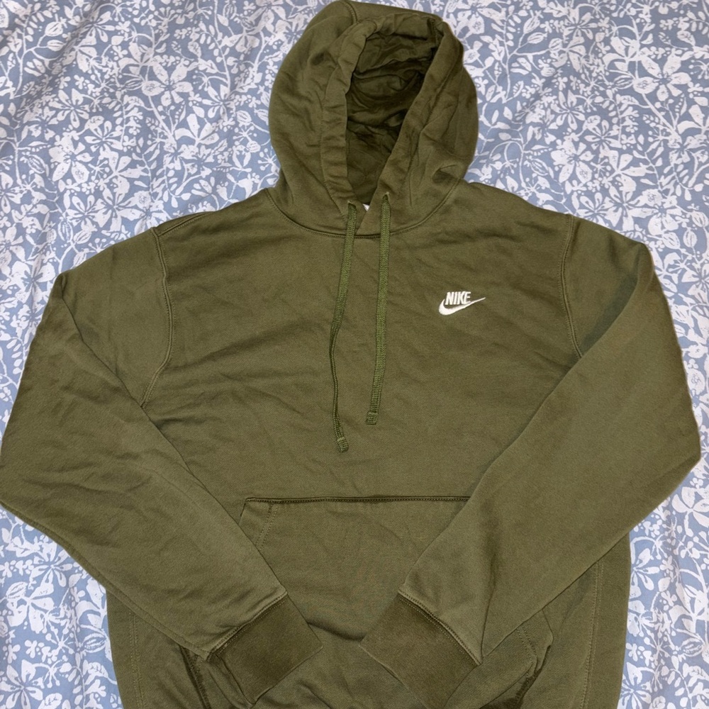 Nike Olive Green Hoodie